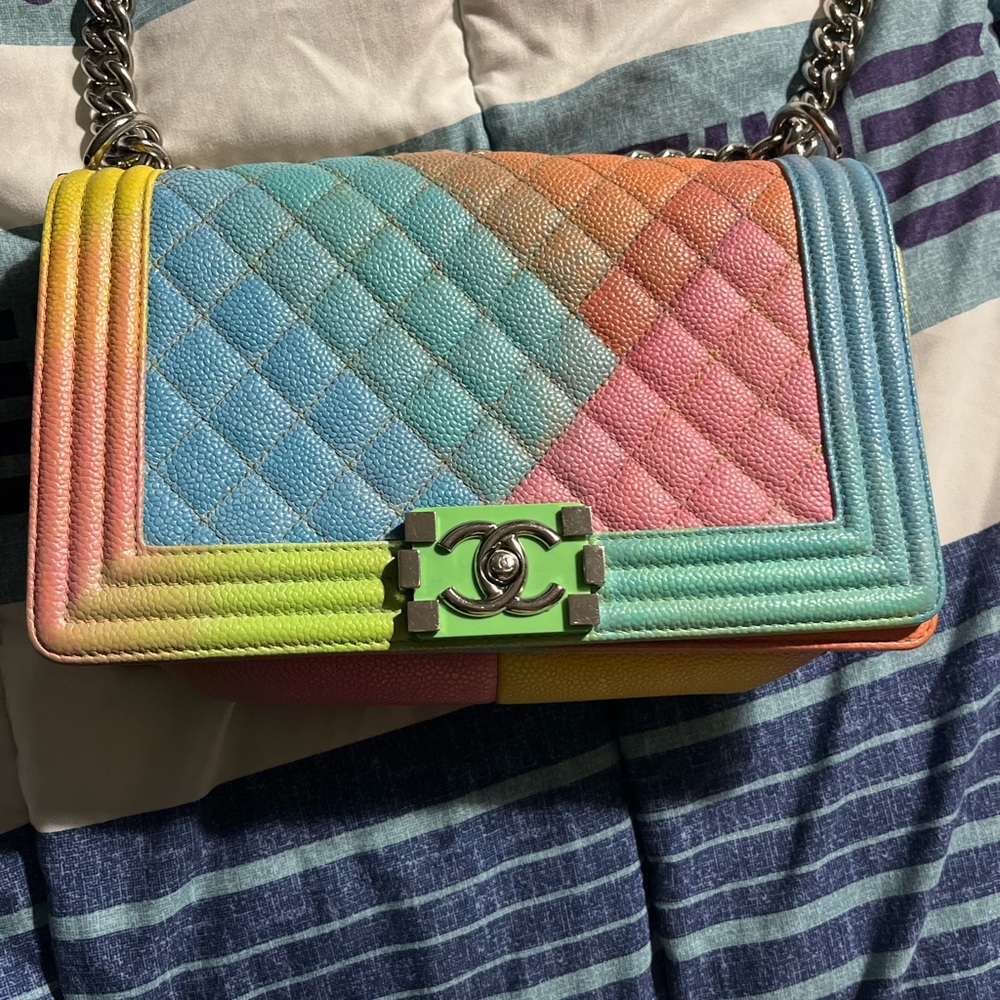 Chanel Matelassi Boy Chanel bag.